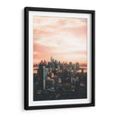 Amanecer rosa en Nueva York | Cuadro decorativo de Canvas Lab