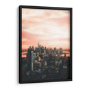 Amanecer rosa en Nueva York | Cuadro decorativo de Canvas Lab