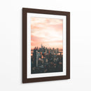 Amanecer rosa en Nueva York | Cuadro decorativo de Canvas Lab