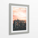 Amanecer rosa en Nueva York | Cuadro decorativo de Canvas Lab
