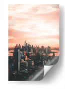 Amanecer rosa en Nueva York | Cuadro decorativo de Canvas Lab