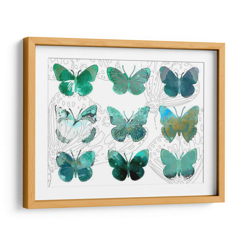 Mariposas En Capas I - Sisa Jasper | Cuadro decorativo de Canvas Lab