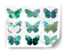 Mariposas En Capas I - Sisa Jasper | Cuadro decorativo de Canvas Lab