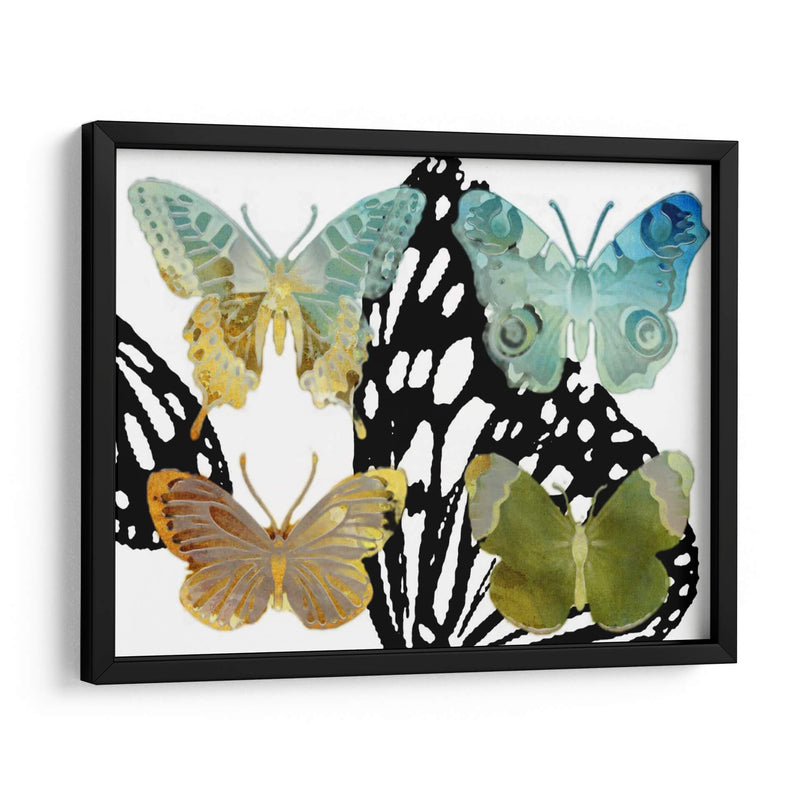 Mariposas En Capas Iv - Sisa Jasper | Cuadro decorativo de Canvas Lab