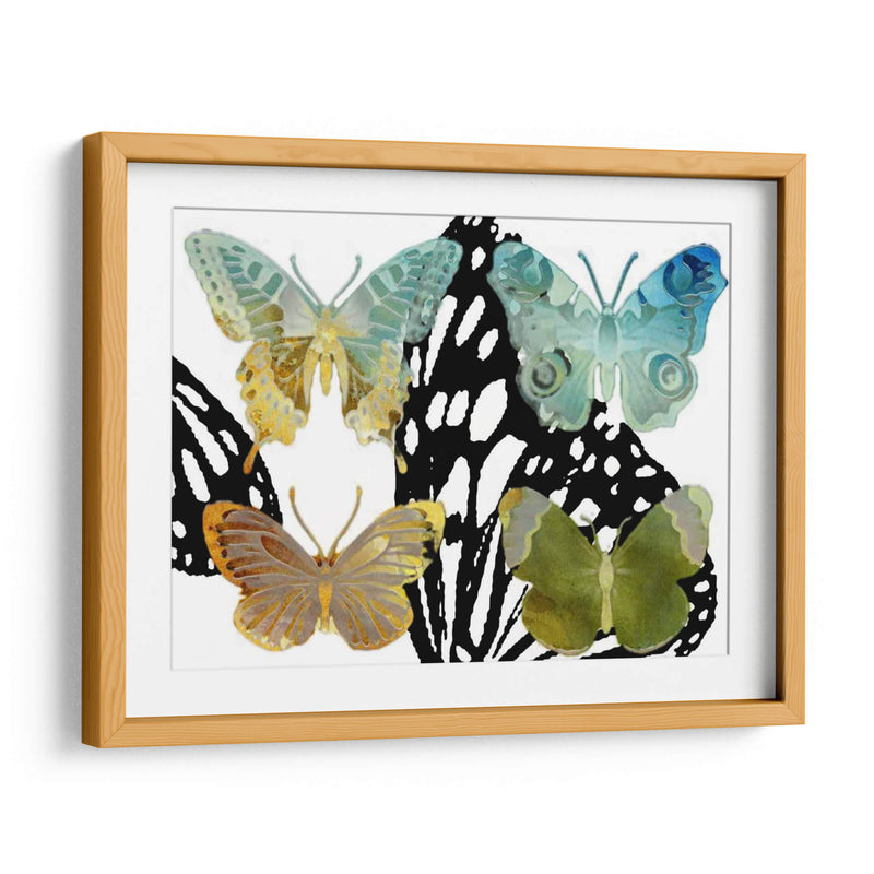 Mariposas En Capas Iv - Sisa Jasper | Cuadro decorativo de Canvas Lab