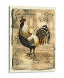 Toscana Rooster Ii - D. Bookman | Cuadro decorativo de Canvas Lab