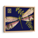 Mini Libélula Brillante Ii - Vision Studio | Cuadro decorativo de Canvas Lab