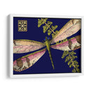Mini Libélula Brillante Ii - Vision Studio | Cuadro decorativo de Canvas Lab