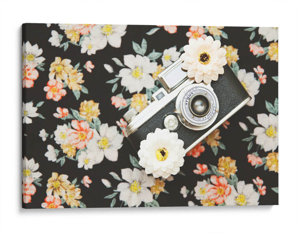 Argus con flores | Cuadro decorativo de Canvas Lab