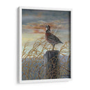 Codorniz En Un Post - Carolyn Mock | Cuadro decorativo de Canvas Lab