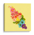 Arreglo de flores coloridas | Cuadro decorativo de Canvas Lab