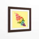 Arreglo de flores coloridas | Cuadro decorativo de Canvas Lab