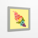 Arreglo de flores coloridas | Cuadro decorativo de Canvas Lab