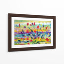 Arreglo de tulipanes en óleo | Cuadro decorativo de Canvas Lab