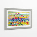 Arreglo de tulipanes en óleo | Cuadro decorativo de Canvas Lab