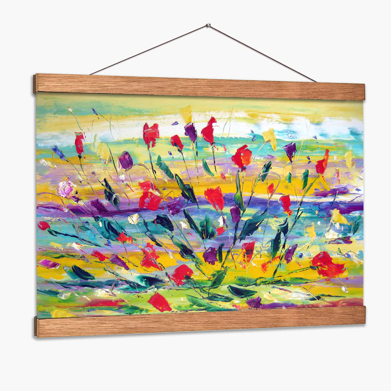 Arreglo de tulipanes en óleo | Cuadro decorativo de Canvas Lab
