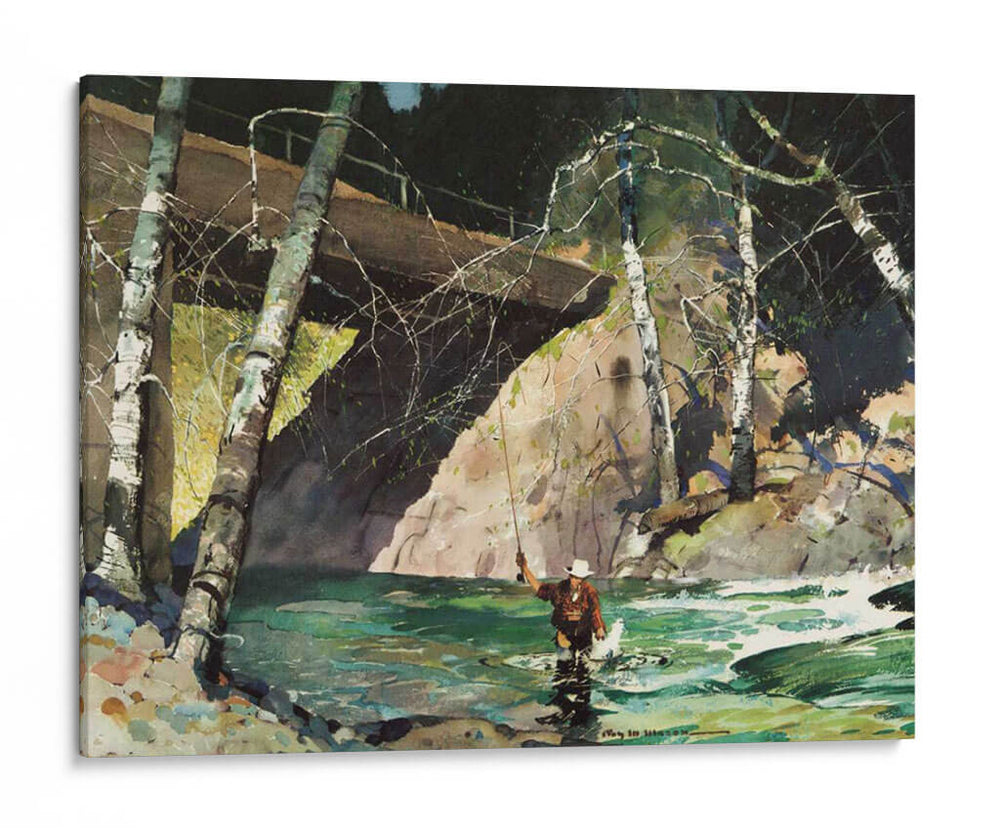 Retiro De Pesca I - Roy M. Mason | Cuadro decorativo de Canvas Lab