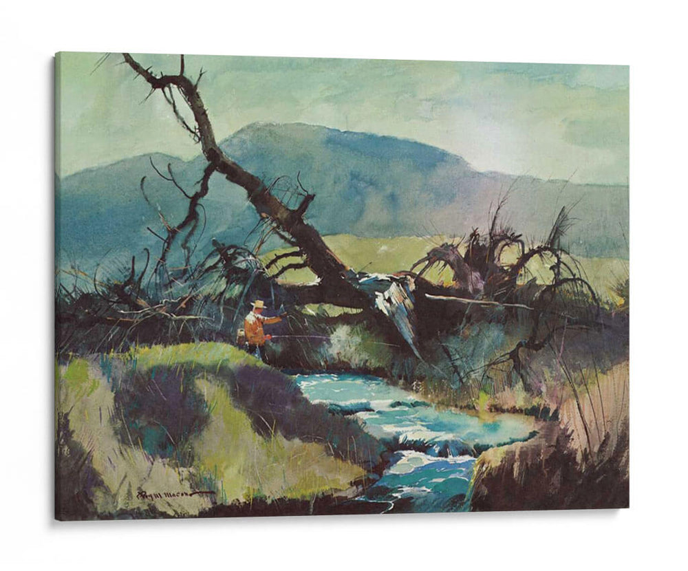 Retiro De Pesca Iii - Roy M. Mason | Cuadro decorativo de Canvas Lab