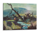 Retiro De Pesca Iii - Roy M. Mason | Cuadro decorativo de Canvas Lab
