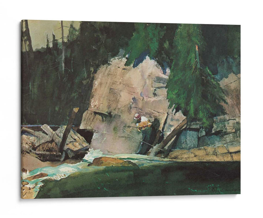 Retiro De Pesca Iv - Roy M. Mason | Cuadro decorativo de Canvas Lab