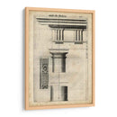 Arquitectura Antigua Viii - John Evelyn | Cuadro decorativo de Canvas Lab