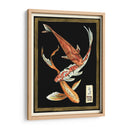 Pescado Koi En Negro Ii - Chariklia Zarris | Cuadro decorativo de Canvas Lab
