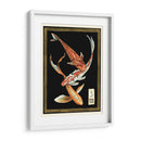 Pescado Koi En Negro Ii - Chariklia Zarris | Cuadro decorativo de Canvas Lab