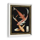 Pescado Koi En Negro Ii - Chariklia Zarris | Cuadro decorativo de Canvas Lab