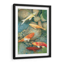 Reflejando Koi I - Megan Meagher | Cuadro decorativo de Canvas Lab