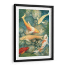 Reflejando Koi Ii - Megan Meagher | Cuadro decorativo de Canvas Lab