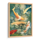 Reflejando Koi Ii - Megan Meagher | Cuadro decorativo de Canvas Lab