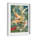 Reflejando Koi Ii - Megan Meagher | Cuadro decorativo de Canvas Lab