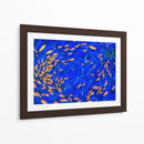 Banco de peces naranjas | Cuadro decorativo de Canvas Lab