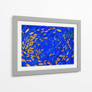 Banco de peces naranjas | Cuadro decorativo de Canvas Lab