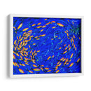 Banco de peces naranjas | Cuadro decorativo de Canvas Lab