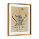 Serie De Jardín En Lino I - Wendy Russell | Cuadro decorativo de Canvas Lab