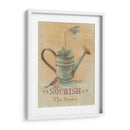 Serie De Jardín En Lino I - Wendy Russell | Cuadro decorativo de Canvas Lab