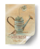 Serie De Jardín En Lino I - Wendy Russell | Cuadro decorativo de Canvas Lab