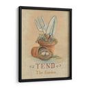 Serie De Jardín En Linen Iv - Wendy Russell | Cuadro decorativo de Canvas Lab