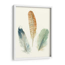 Plumas De Acuarela Iv - Meg Marie | Cuadro decorativo de Canvas Lab
