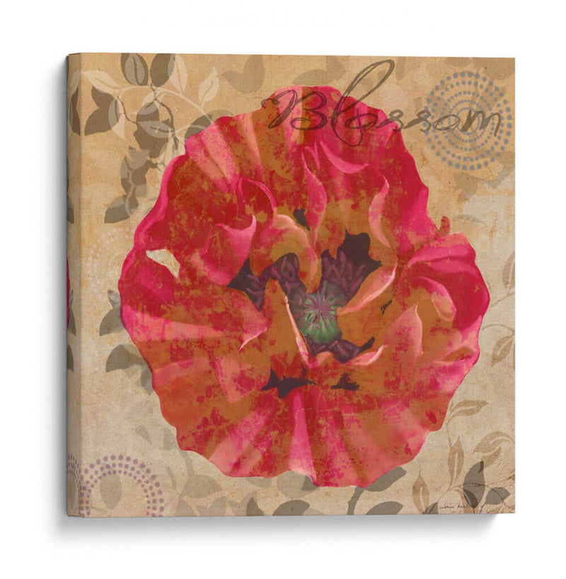 Poppy Swirl Vi - Louise Montillio | Cuadro decorativo de Canvas Lab