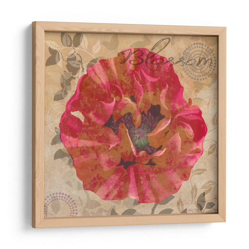 Poppy Swirl Vi - Louise Montillio | Cuadro decorativo de Canvas Lab