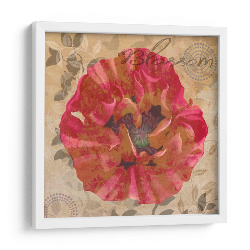 Poppy Swirl Vi - Louise Montillio | Cuadro decorativo de Canvas Lab