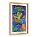 Bosque encantado de noche | Cuadro decorativo de Canvas Lab