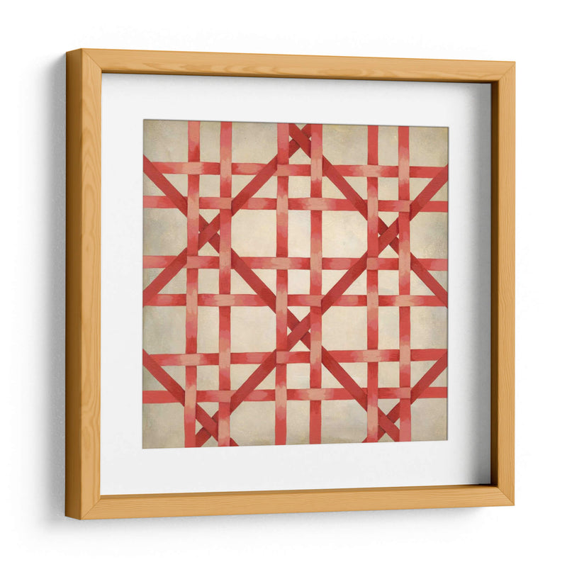 Simetría Tejida Iii - Chariklia Zarris | Cuadro decorativo de Canvas Lab