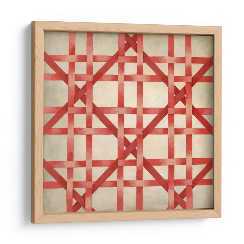 Simetría Tejida Iii - Chariklia Zarris | Cuadro decorativo de Canvas Lab