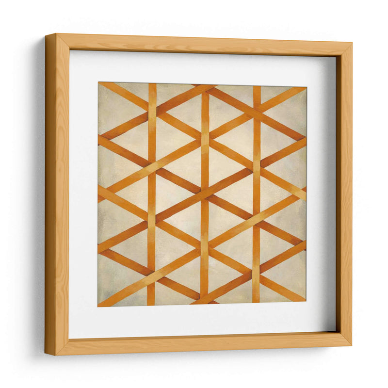 Simetría Tejida Iv - Chariklia Zarris | Cuadro decorativo de Canvas Lab