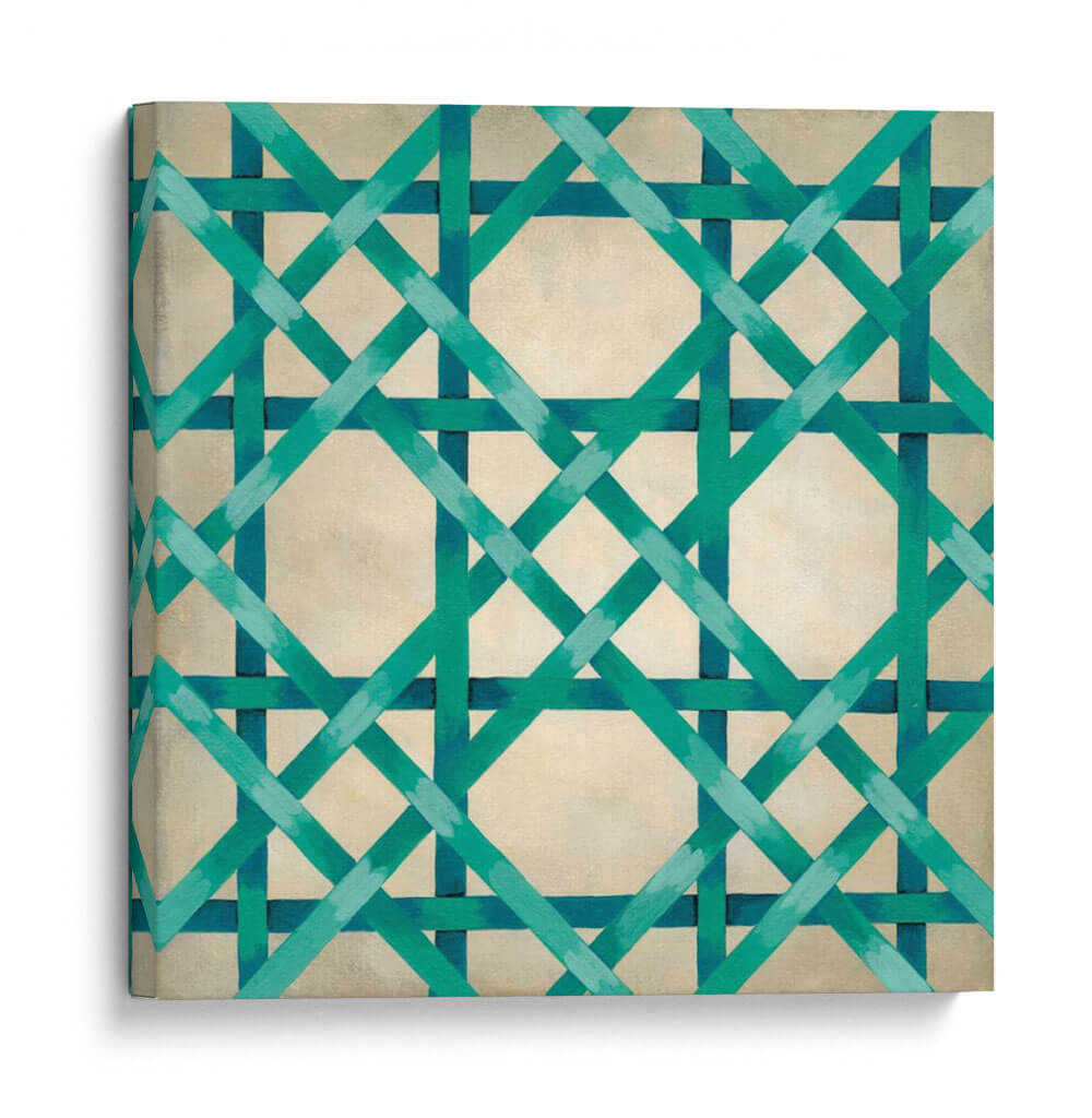 Simetría Tejida Vi - Chariklia Zarris | Cuadro decorativo de Canvas Lab
