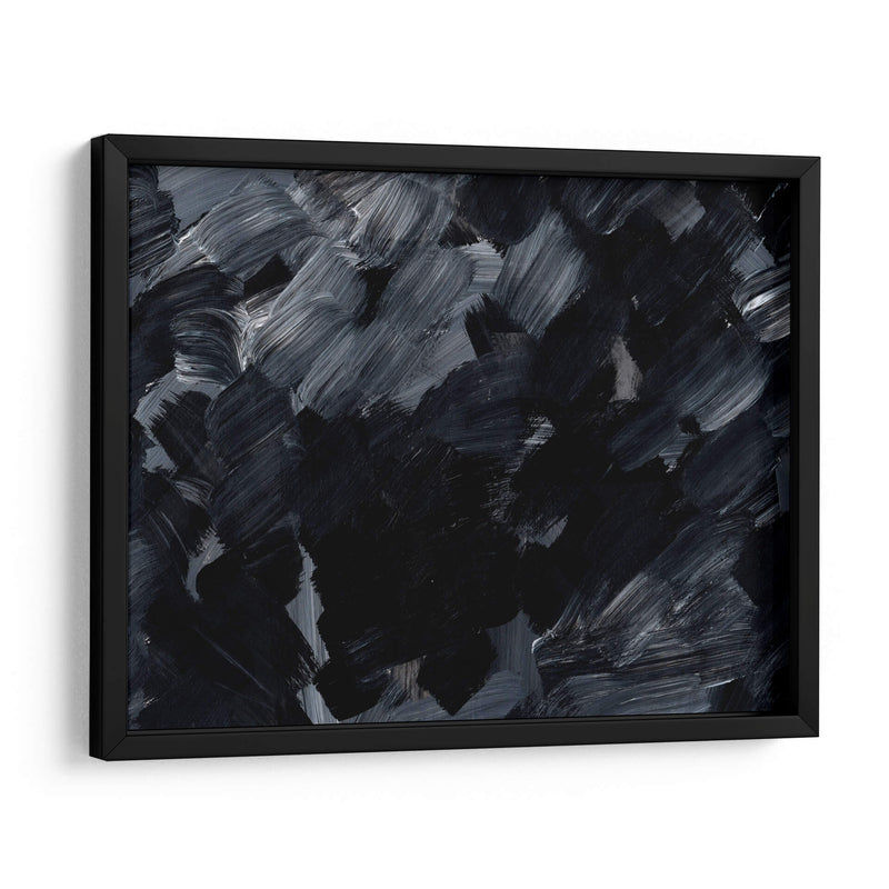 Brochazos negros | Cuadro decorativo de Canvas Lab
