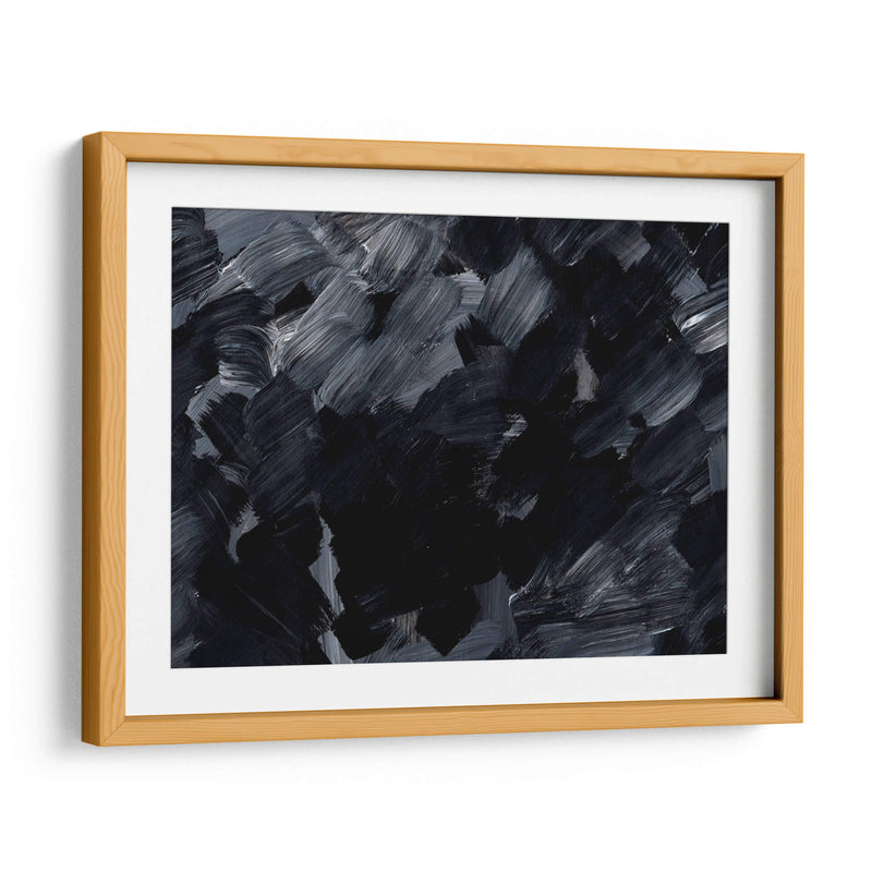 Brochazos negros | Cuadro decorativo de Canvas Lab